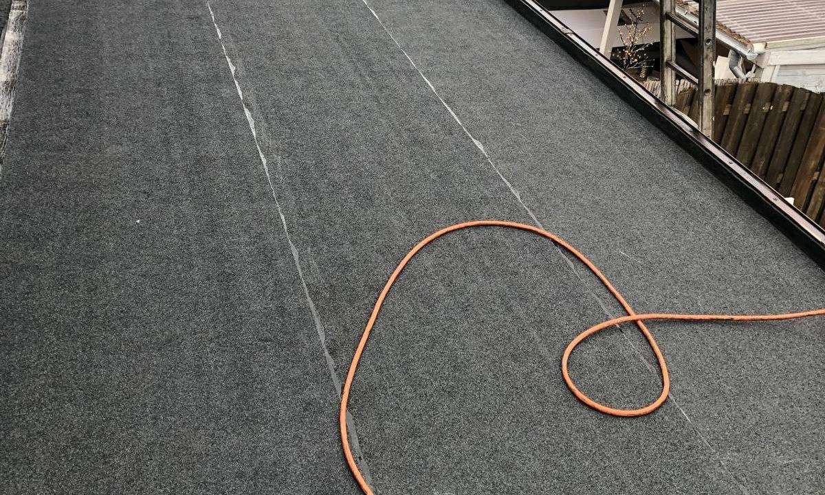 Nieuw bitumen dak aangelegd in Lemmer