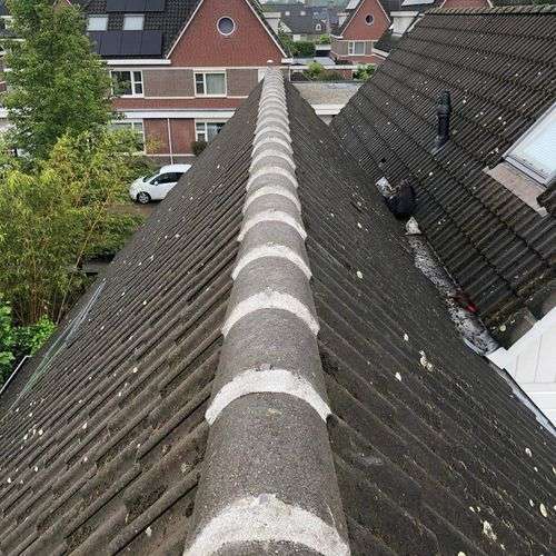 Dakinspectie Lemmer aan de nokvorsten